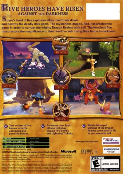 Spyro - A Hero's Tail (USA)
